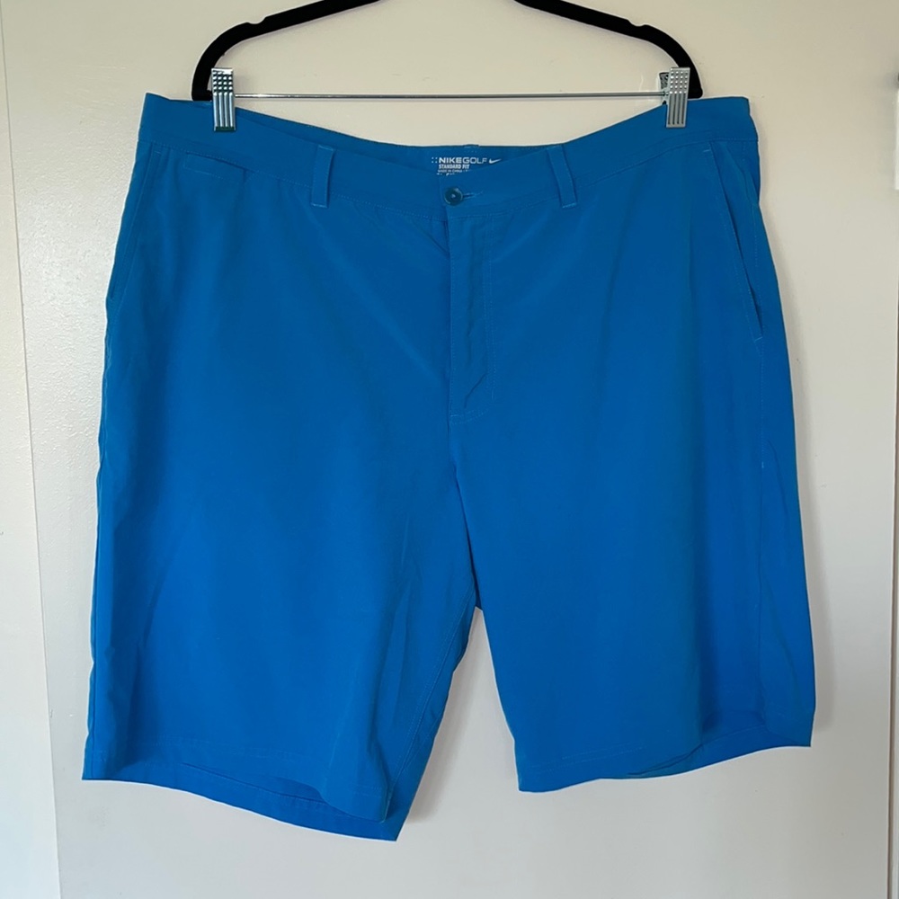 Nike Golf Dri-Fit Golf Shorts Size 40 Blue Only Worn A Few Times